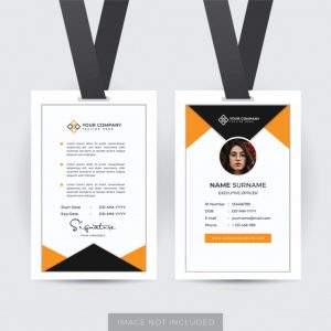 professional-employee-id-card