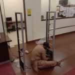 EAS antena access control